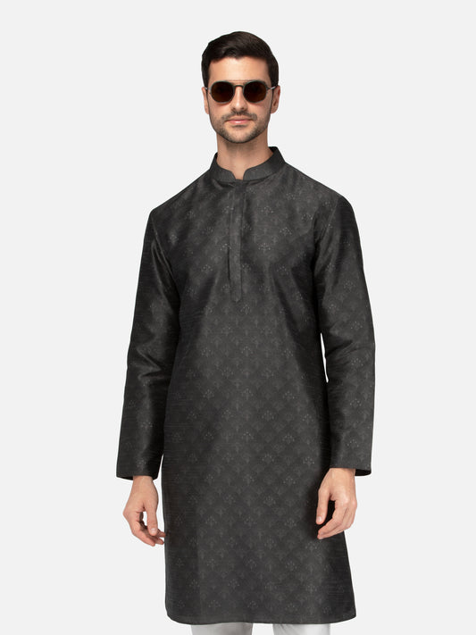 Charcoal Elegance Ethnic Kurta 1500