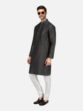 Charcoal Elegance Ethnic Kurta