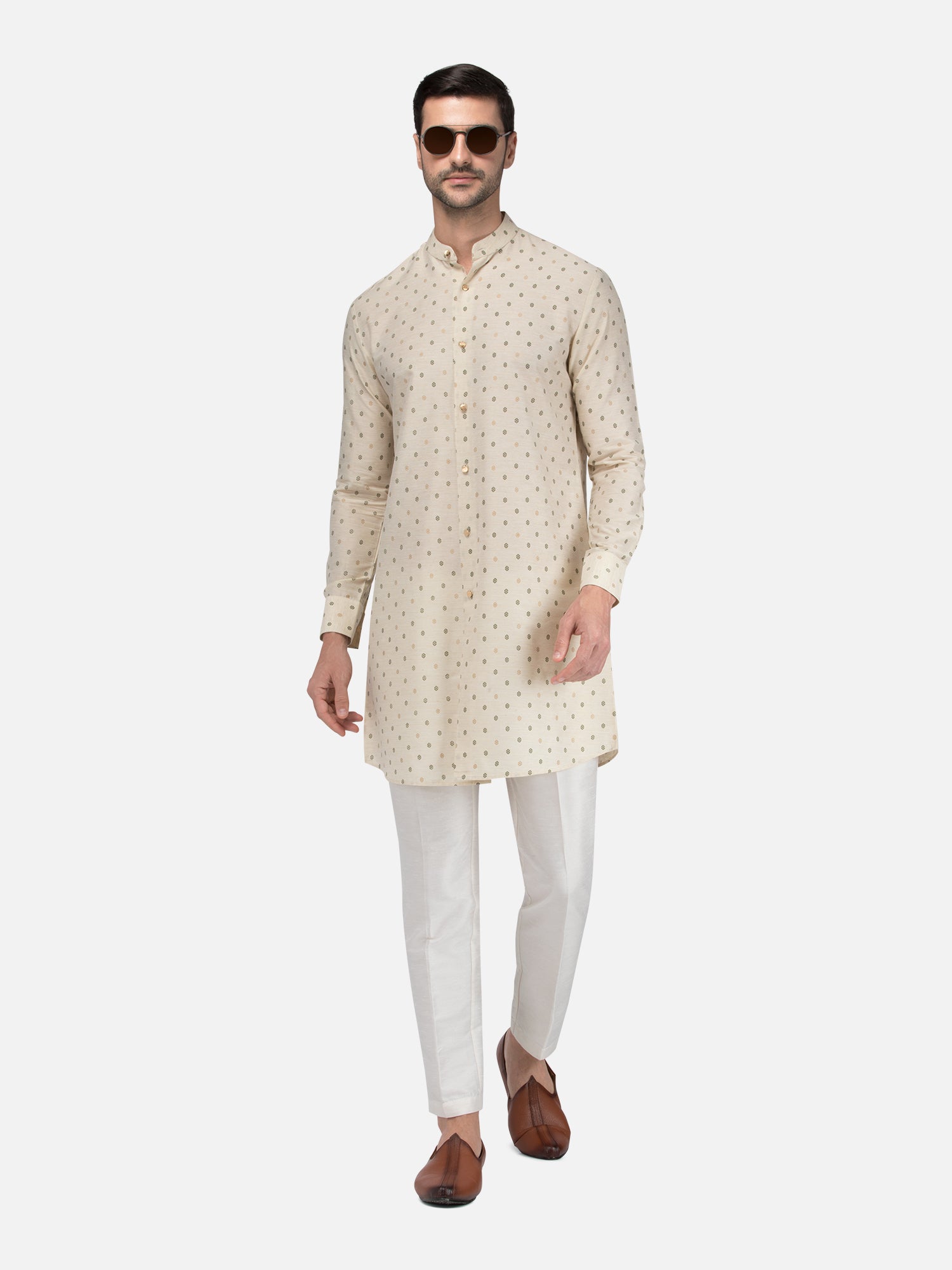 Elegant Fawn Kurta