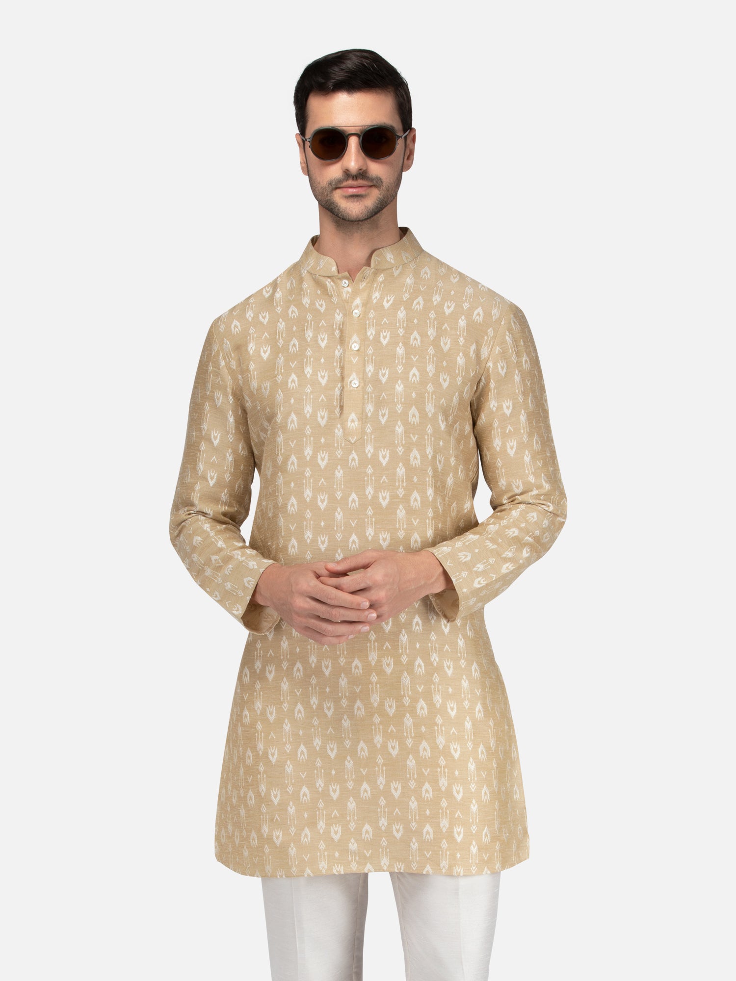 Rustic Khaki Kurta