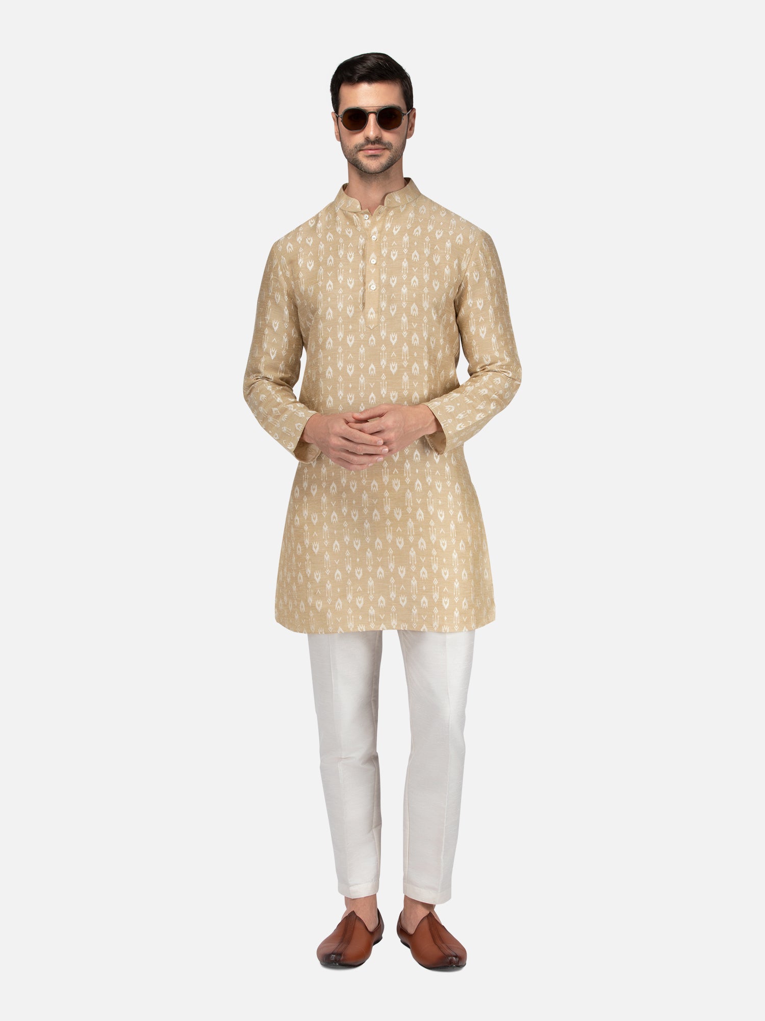 Rustic Khaki Kurta