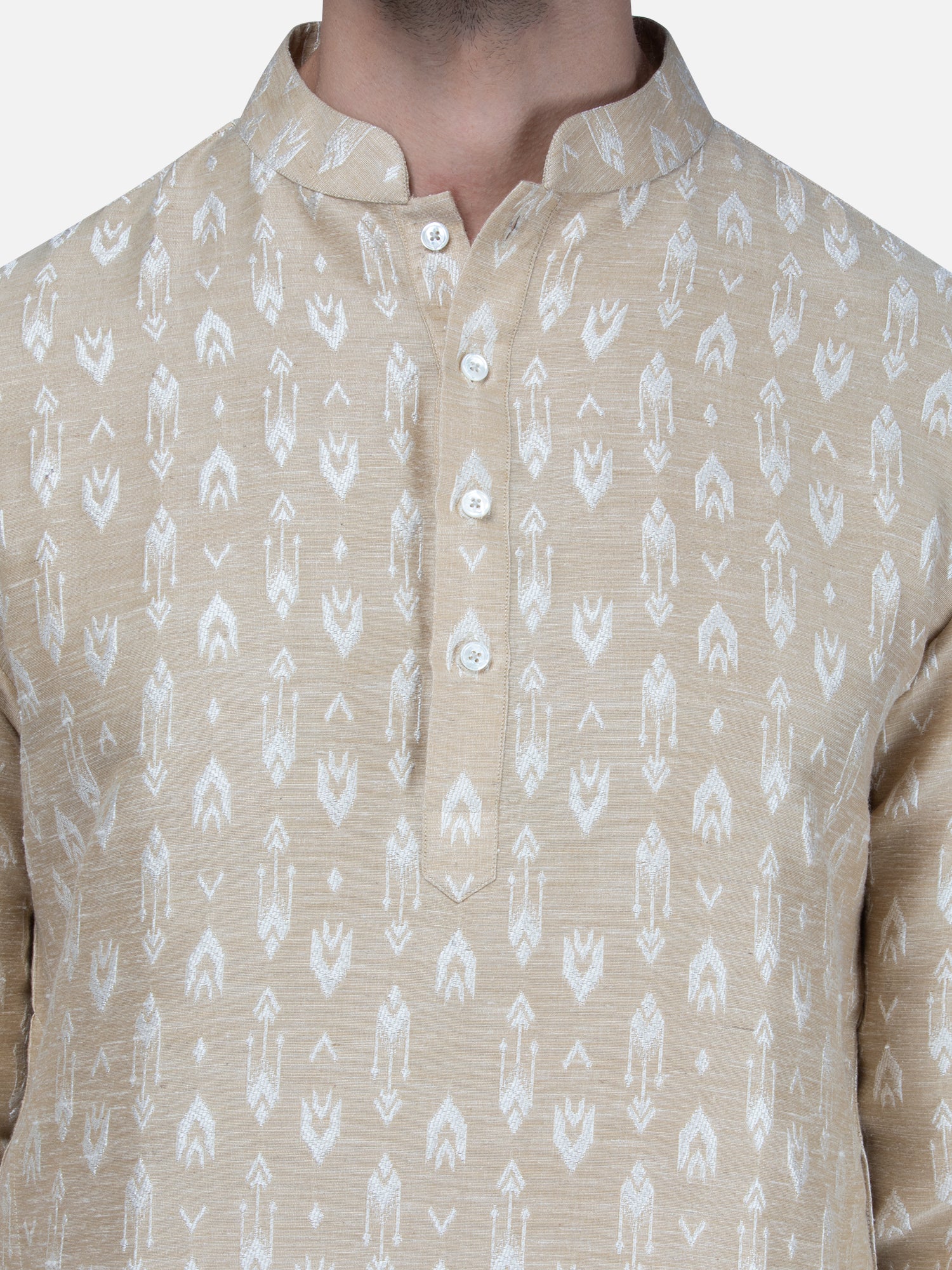 Rustic Khaki Kurta