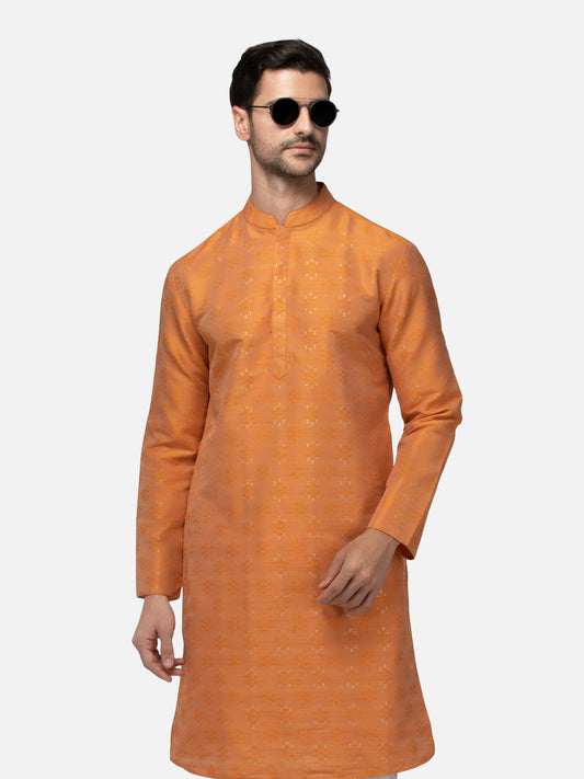 Saffron Spice Fusion Kurta 1500