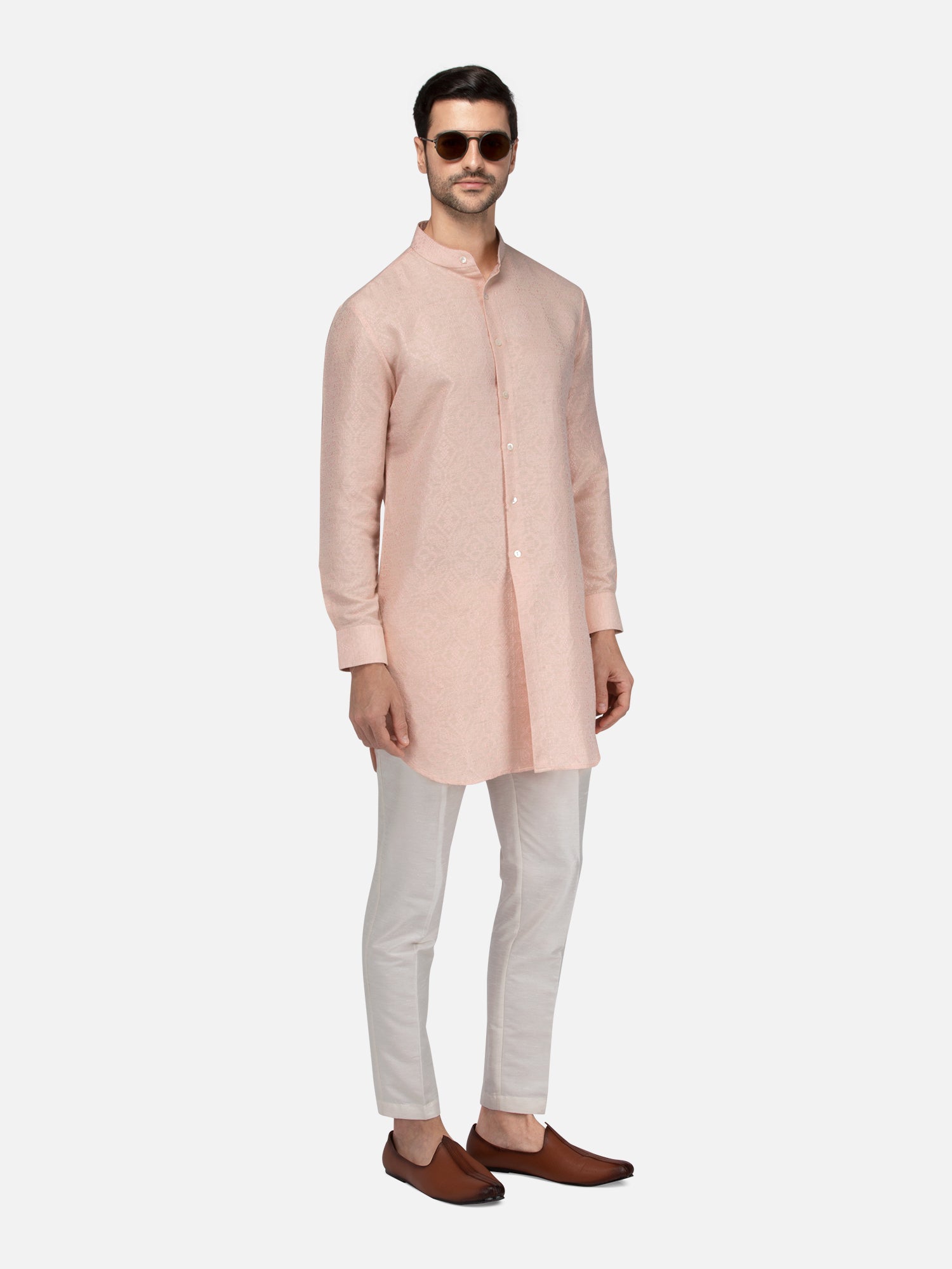 Soft Rose Quartz Kurta