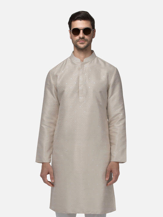 Vanilla Cream Serenity Kurta 1500