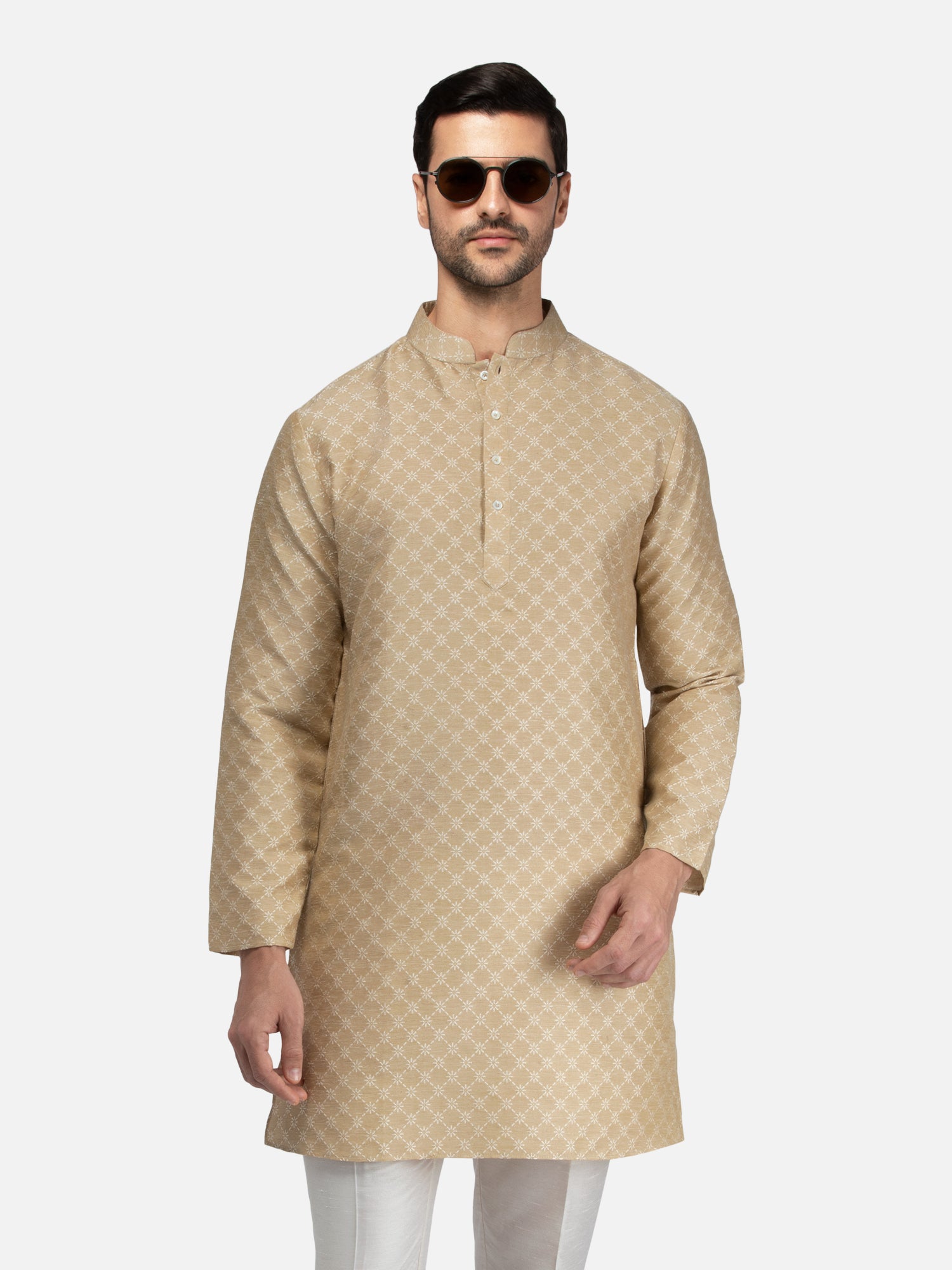 Zen Khaki Kurta