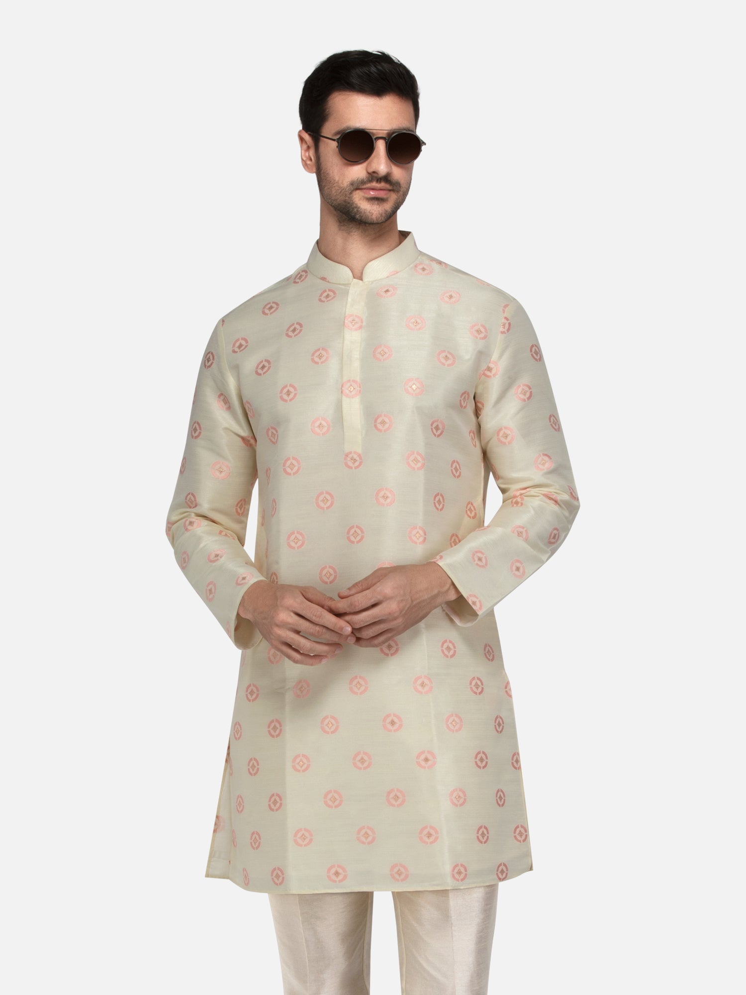 Amber Abstraction Kurta